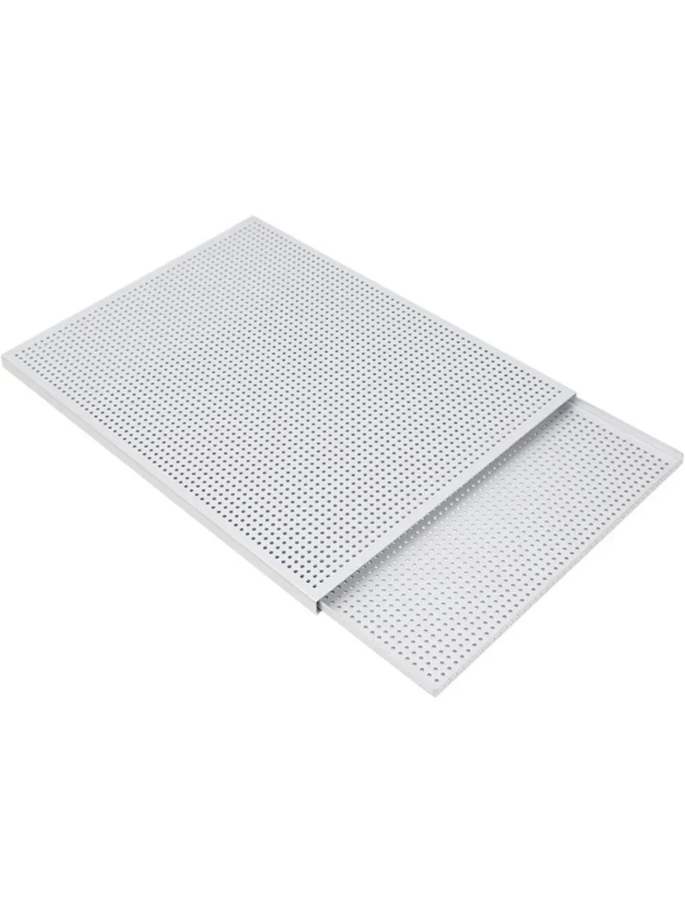 Two-Layer Perforated Baking Pan for Puff Pastry & Cookies - Aluminum Oven Tray